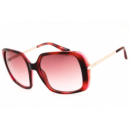 Guess Women's Sunglasses - Pink Injected Propionate Oversized Frame | GU7780 74T ,