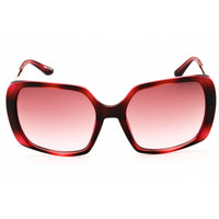 Guess Women's Sunglasses - Pink Injected Propionate Oversized Frame | GU7780 74T ,