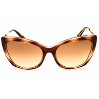 Guess Women's Sunglasses - Beige Injected Propionate Cat Eye Frame | GU7781 59F ,