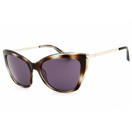 Guess Women's Sunglasses - Coloured Havana Cat Eye Full Rim Frame | GU7781 55Y ,