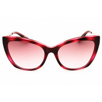 Guess Women's Sunglasses - Pink Injected Propionate Cat Eye Frame | GU7781 74T ,