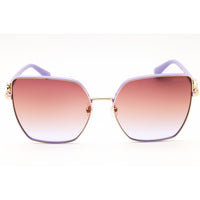 Guess Women's Sunglasses - Gold/Lilac Metal Cat Eye Full Rim Frame | GU7790-S 32Z ,