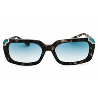 Guess Women's Sunglasses - Turquoise/Grey Rectangular Full Rim Frame | GU7841 89W ,