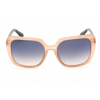 Guess Women's Sunglasses - Beige Injected Propionate Oversized Frame | GU7863 57B ,