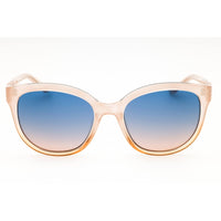 Guess Women's Sunglasses - Shiny Beige Injected Propionate Oval Frame | GU7877 57B ,