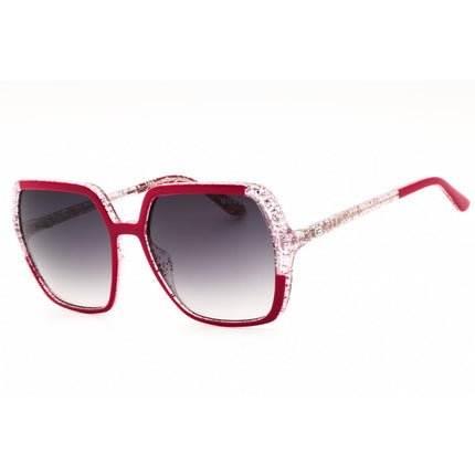 Guess Women's Sunglasses - Shiny Fuchsia Oversized Full Rim Frame | GU7883 75B ,