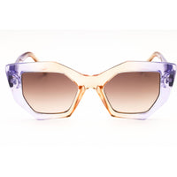 Guess Women's Sunglasses - Lilac/Beige Injected Propionate Frame | GU7897 80F ,