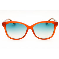 Guess Women's Sunglasses - Orange/Green Rectangular Full Rim Frame | GU7920 44X ,