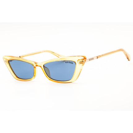 Guess Women's Sunglasses - Yellow Injected Propionate Cat Eye Frame | GU8229 41V ,