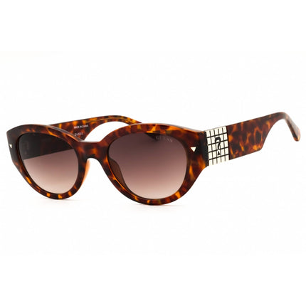 Guess Women's Sunglasses - Blonde Havana Injected Propionate Oval Frame | GU8241 53F ,