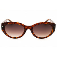 Guess Women's Sunglasses - Blonde Havana Injected Propionate Oval Frame | GU8241 53F ,