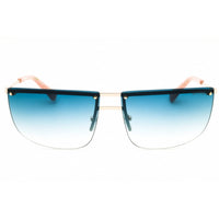 Guess Women's Sunglasses - Gold Colored Metal Oval Shaped Rimless Frame | GU8256 32W ,