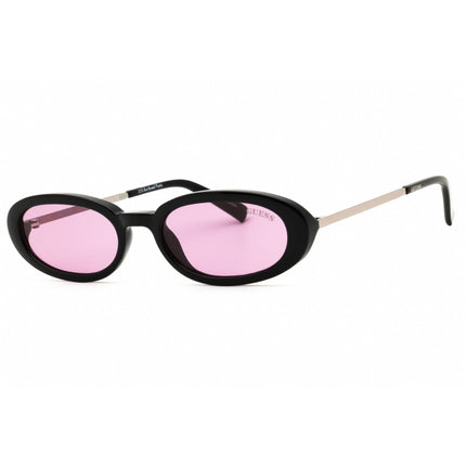 Guess Women's Sunglasses - Shiny Black Injected Propionate Oval Frame | GU8277 01Y ,