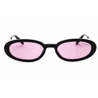 Guess Women's Sunglasses - Shiny Black Injected Propionate Oval Frame | GU8277 01Y ,