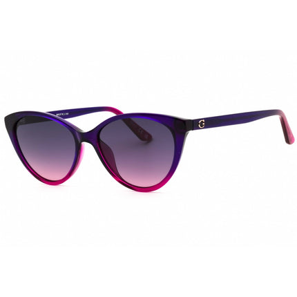Guess Women's Sunglasses - Fuchsia/Blue Injected Propionate Frame | GU8291 77B ,
