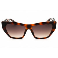 Guess Women's Sunglasses - Cat Eye Shape Havana Plastic Full Rim Frame | GU00111 52F ,