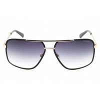 Guess Men's Sunglasses - Rectangular Grey/Black Metal Full Rim Frame | GU00167 20B ,