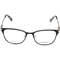 Guess Women's Eyeglasses - Rectangular Black/Gold Metal Full Rim Frame | GU2638 005 ,