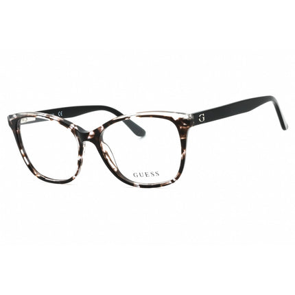 Guess Women's Eyeglasses - Rectangular Shape Grey/Black Plastic Frame | GU2723 020 ,