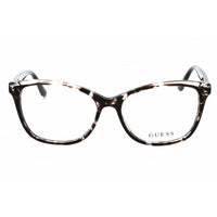 Guess Women's Eyeglasses - Rectangular Shape Grey/Black Plastic Frame | GU2723 020 ,