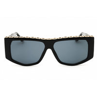 Guess Women's Sunglasses - Rectangular Shape Shiny Black Full Rim Frame | GU7914 01A ,