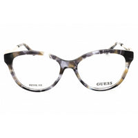 Guess Women's Eyeglasses - Grey/Gold Acetate Cat Eye Full Rim Frame | GU50230 020 ,