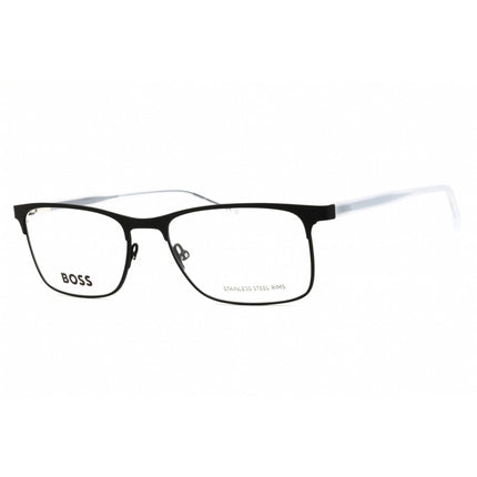 Hugo Boss Men's Eyeglasses - Matte Black Metal Rectangular Frame | 0967/IT 0003 00 ,