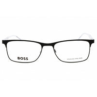 Hugo Boss Men's Eyeglasses - Matte Black Metal Rectangular Frame | 0967/IT 0003 00 ,