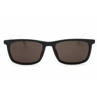 Hugo Boss Men's Sunglasses - Matte Grey Plastic Rectangular Frame | 1150/CS 0FRE IR ,