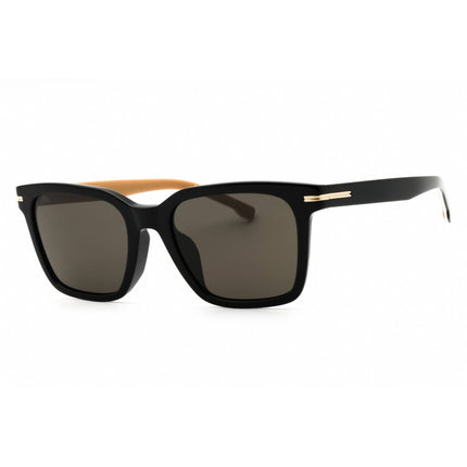 Hugo Boss Men's Sunglasses - Black Plastic Rectangular Frame | 1540/F/SK 00WM IR ,