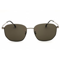 Hugo Boss Men's Sunglasses - Ruthenium Metal Oval Full Rim Frame | 1673/F/SK 0KJ1 IR ,