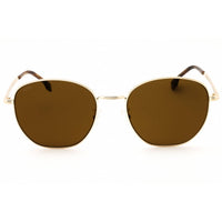 Hugo Boss Men's Sunglasses - Round Shape Gold Metal Full Rim Frame | 1671/F/SK 0J5G MT ,