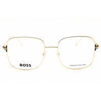 Hugo Boss Women's Eyeglasses - Oversized Gold/Green Metal Full Rim Frame | 1866 PEF ,