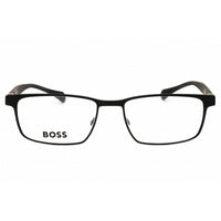 Hugo Boss Men's Eyeglasses - Matte Black Rectangular Full Rim Frame | 1119/IT 0003 00 ,