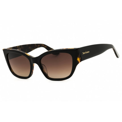 Juicy Couture Women's Sunglasses - Cat Eye Black Plastic Frame | JU 638/G/S 0807 HA ,