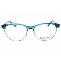 Juicy Couture Women's Eyeglasses - Blue/Teal Oval Full Rim Frame | JU 197 0B7K 00 ,