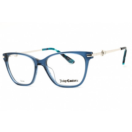 Juicy Couture Women's Eyeglasses - Blue Acetate Rectangular Frame | JU 242/G 0PJP 00 ,