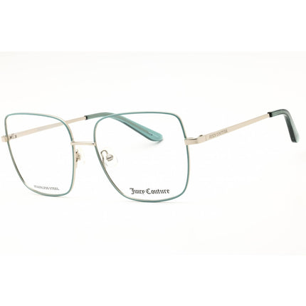 Juicy Couture Women's Eyeglasses - Teal/Silver Full Rim Frame | JU 248/G 0ZI9 00 ,