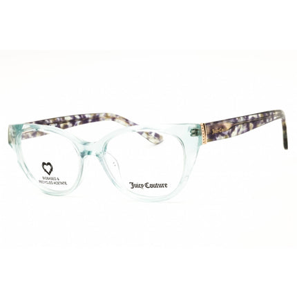 Juicy Couture Women's Eyeglasses - Crystal Green Cat Eye Frame | JU 255/G 00OX 00 ,
