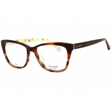 Kate Spade Women's Eyeglasses - Havana Plastic Cat Eye Shape Frame | CELESTINE 086 ,