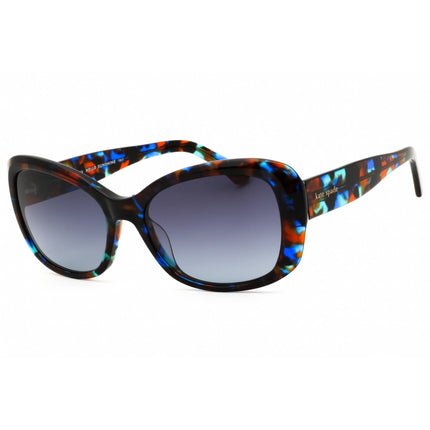 Kate Spade Women's Sunglasses - Blue/Brown Tortoise Oval Frame | ELOWEN/G/S EDC 9O ,