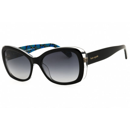 Kate Spade Women's Sunglasses - Black Oval Full Rim Frame | ELOWEN/G/S/US 0807 9O ,