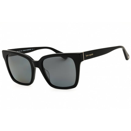 Kate Spade Women's Sunglasses - Black/Gold Rectangular Frame | HARLOW/G/S 02M2 M9 ,