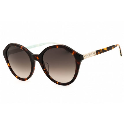 Kate Spade Women's Sunglasses - Havana Round Full Rim Frame | JEZEBEL/G/S 0086 HA ,