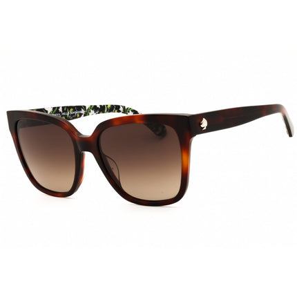 Kate Spade Women's Sunglasses - Havana Rectangular Frame | KS KIYA 2/G/S 0086 HA ,