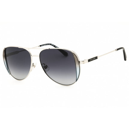 Kate Spade Women's Sunglasses - Black Glitter Aviator Frame | KS NAVY/G/S 0KTV 9O ,