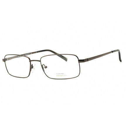 Liz Claiborne Men's Eyeglasses - Gunmetal Rectangular Frame | Industrialist 03WK 00 ,