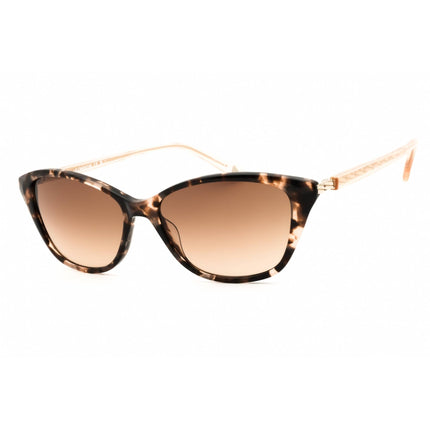 Liz Claiborne Women's Sunglasses - Pink/Havana Rectangular Frame | L 587/S 0HT8 HA ,