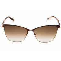 Liz Claiborne Women's Sunglasses - Brown/Gold Metal Full Rim Frame | L 589/S 0FG4 HA ,