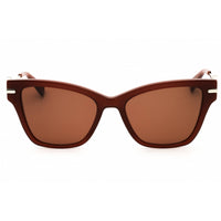 Longchamp Women's Sunglasses - Brown Acetate Cat Eye Shape Full Rim Frame | LO737S 201 ,